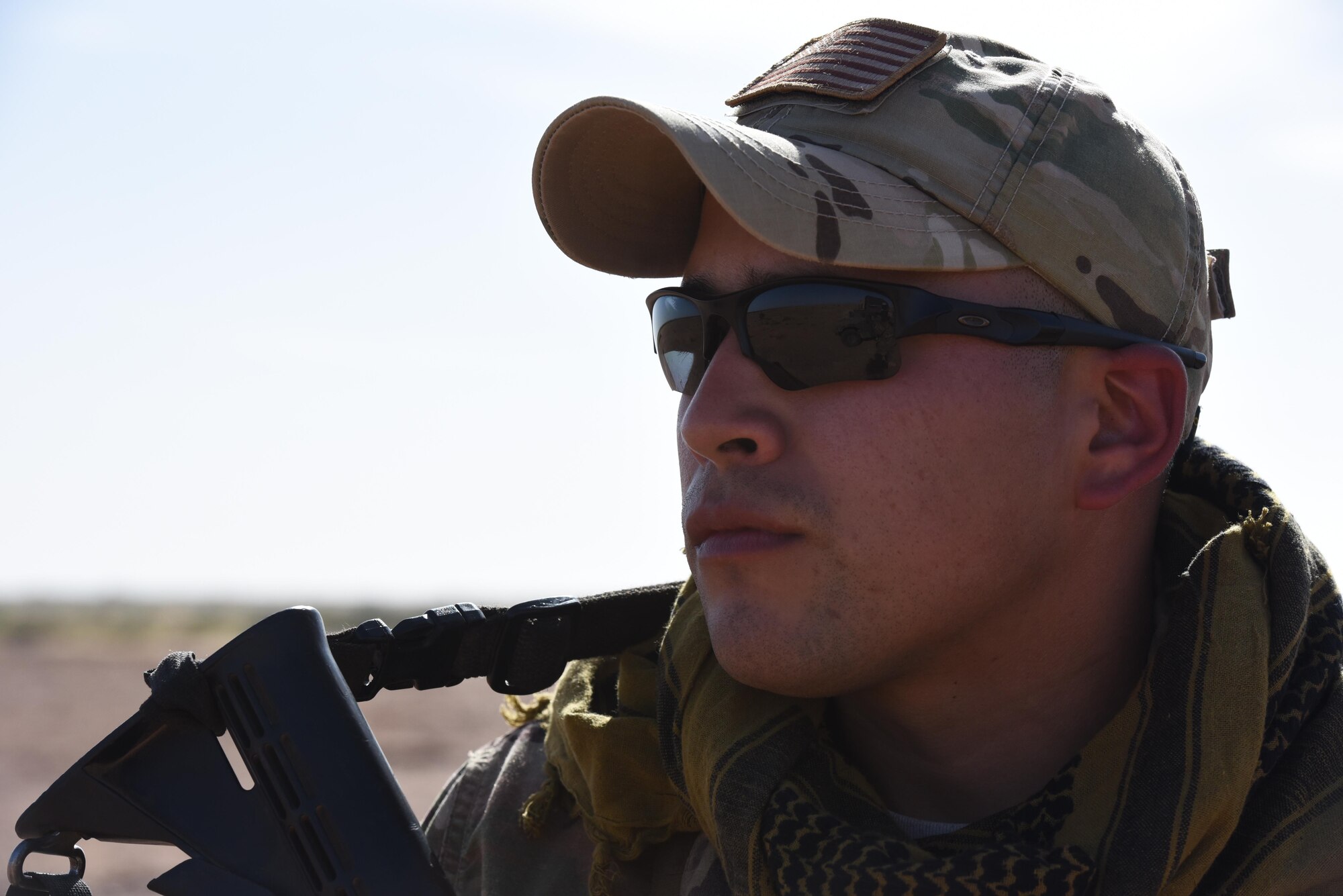 AF Security Forces and Army MPs work together to defend the mission
