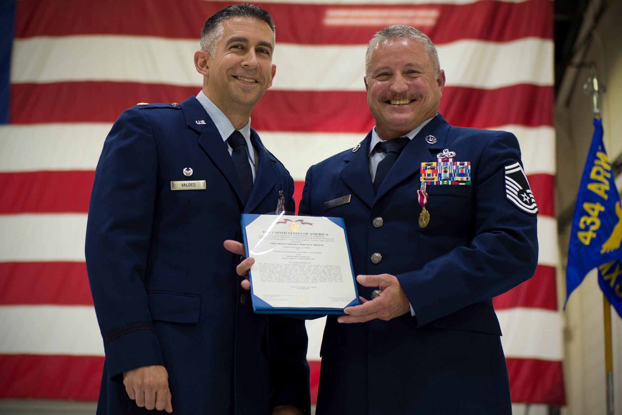SMSgt Schenher’s 4-decade career leaves lasting impact