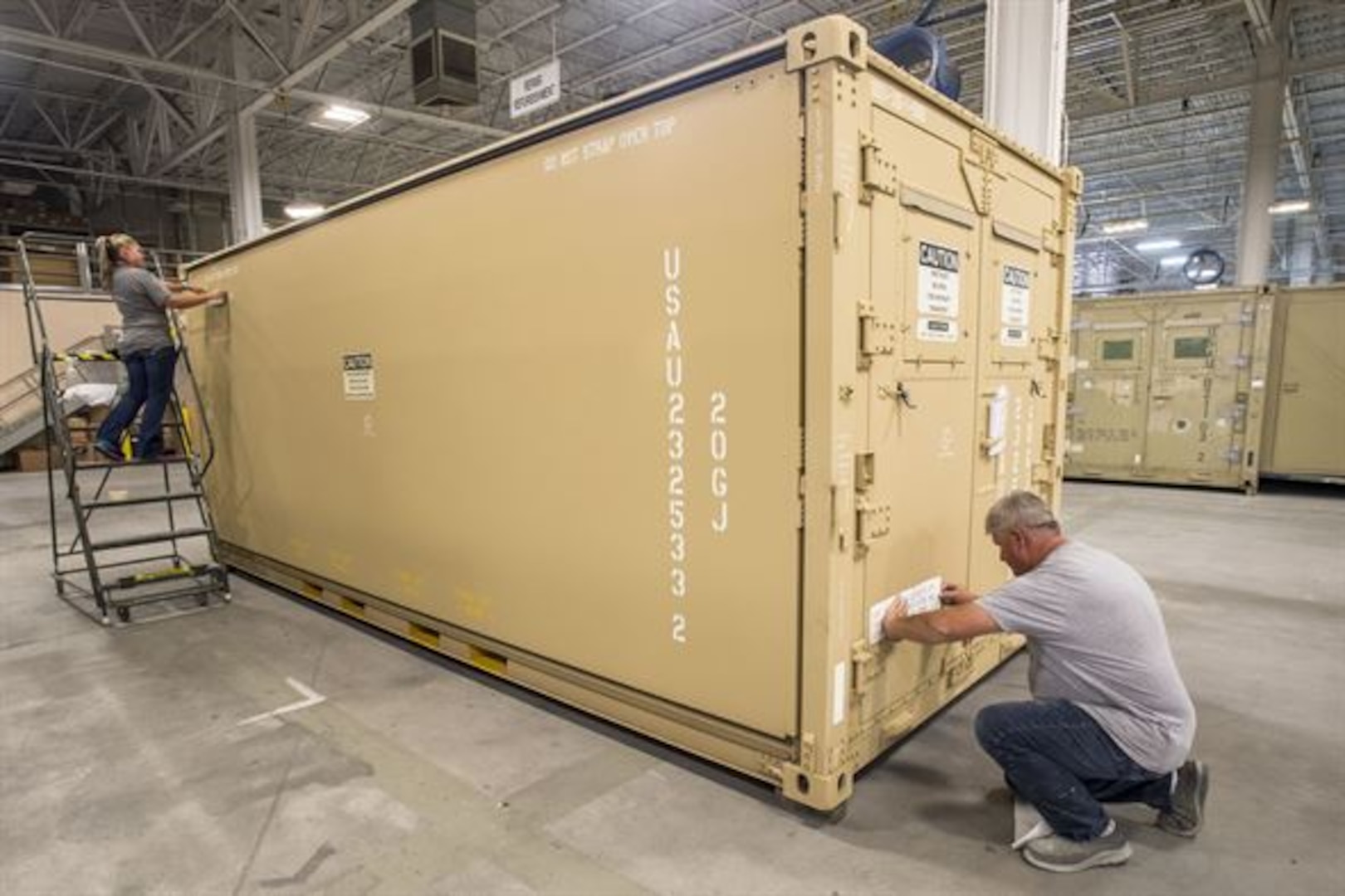 DLA Distribution Hill provides deployable hospitals to the warfighter