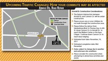 Upcoming Traffic Changes (U.S. Air Force graphic by Crystal Abbot)