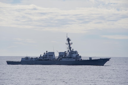 USS Wayne E. Meyer Conducts Search and Rescue