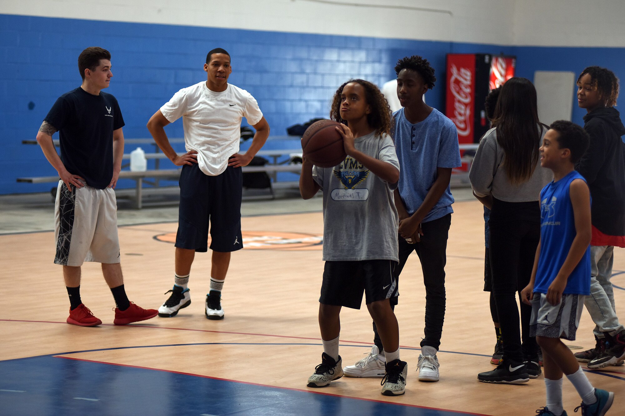 Cops vs. Youth Basketball Event
