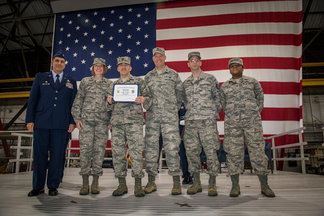 932nd Airlift Wing Legal services office earned a Superior Team Performance during inspection.