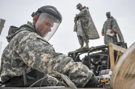 941st Quartermaster Company delivers fuel to Vieques