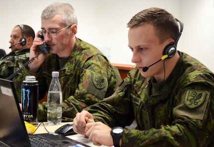 California Guard Soldiers leading exercise in Germany