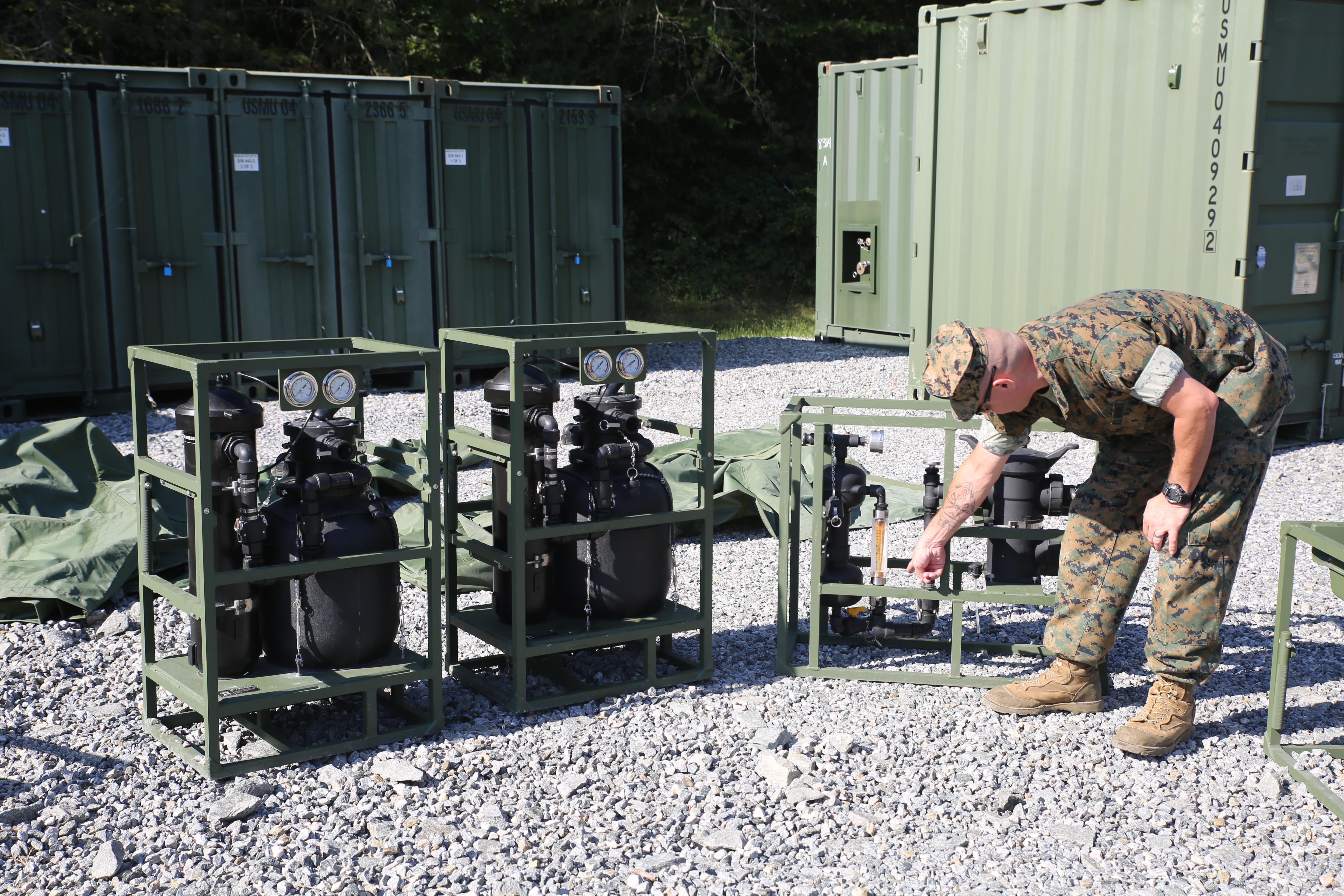 Companylevel water system just got better for devil dogs > Marine