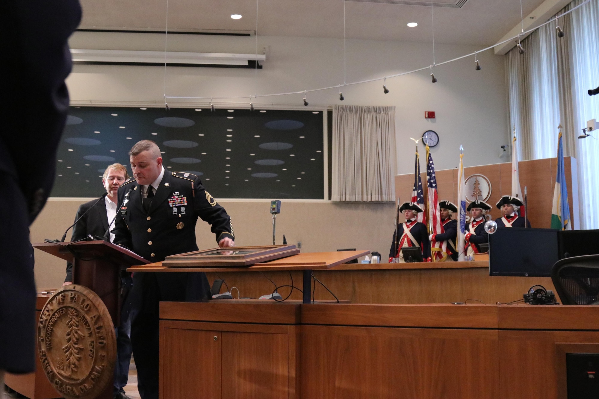 Serving with honor and pride