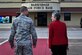 Secretary of the Air Force Heather Wilson walks with Col. Ty. Neuman, 2nd Bomb Wing commander at Barksdale Air Force Base, La., Nov. 14, 2017. This was Wilson’s first visit to Barksdale as the SECAF. During her visit, she toured various locations on base meeting with Airmen. (U.S. Air Force photo by Senior Airman Mozer O. Da Cunha)