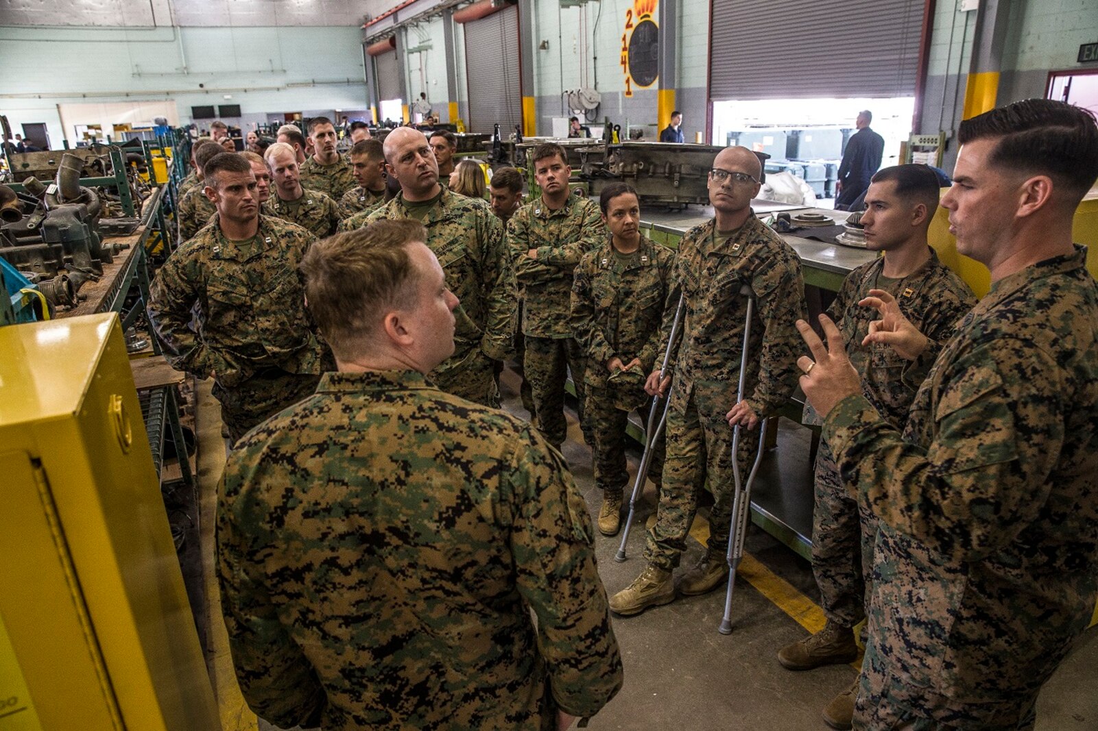 Expeditionary Warfare School Participates in MLG Day