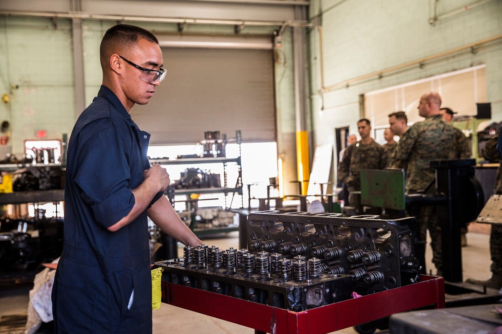 Expeditionary Warfare School Participates in MLG Day