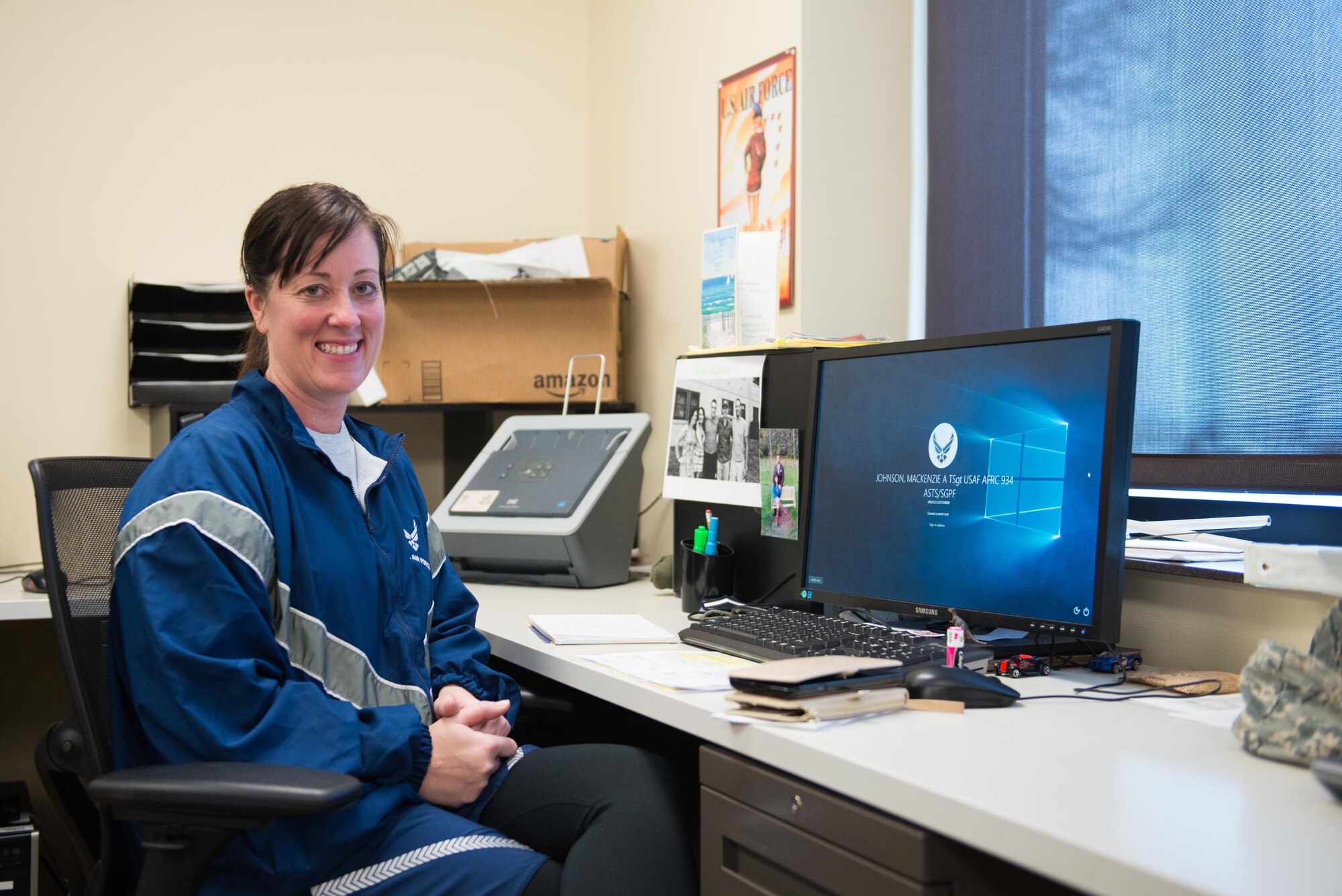 Tech. Sgt. Mackenzie Johnson (Shakopee, Minn.) “I’m going to host Thanksgiving at our house, and then travel to visit in-laws in San Antonio.”
