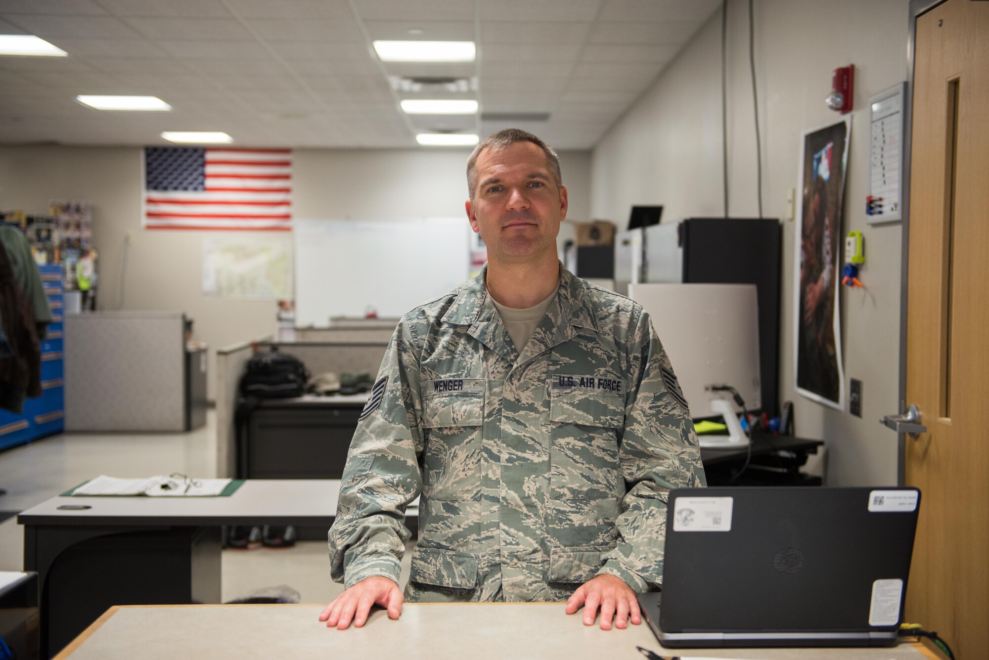 Tech. Sgt Nick Wenger (from San Diego, Calif.) “I’m going to enjoy the warm weather in San Diego with my family, and try not to burn the house down when I deep fry a turkey!”