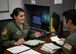 Capt. Karen Miller, 37th Flying Training Squadron instructor pilot, teaches 2nd Lt. Al Vitacco, 14th Student Squadron student pilot, about the fundamentals of flying Nov. 15, 2017, at Columbus Air Force Base, Mississippi. Miller is a First Assignment Instructor Pilot, meaning she graduated pilot training and her first assignment was to teach officers how to fly the T-6A Texan II. (U.S. Air Force photo by Airman 1st Class Beaux Hebert)