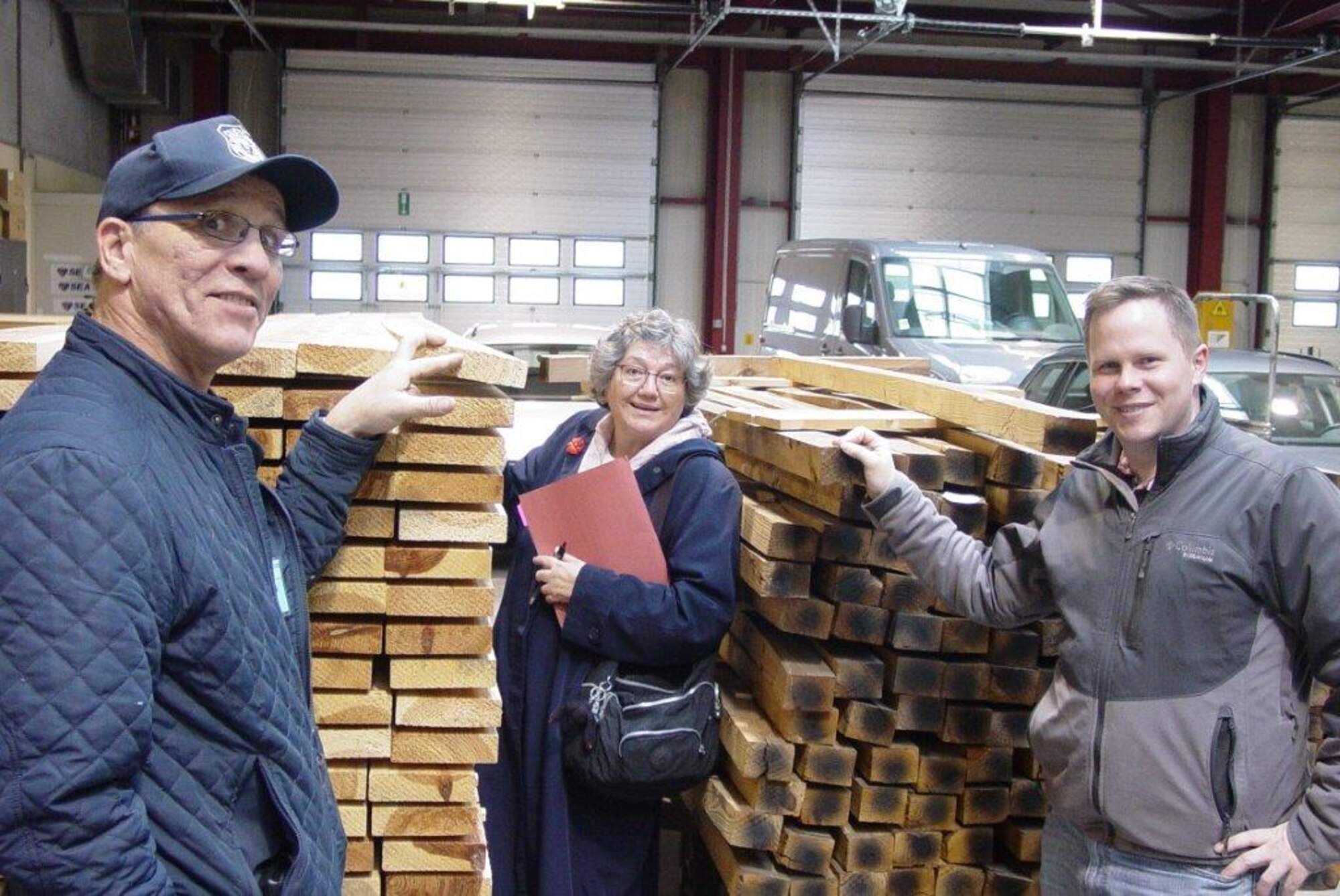 The 86th Material Maintenance Squadron Senior Customs Clearance Agent Program conducted a routine cargo inspection in Sanem, Luxembourg, Nov. 16, 2017.