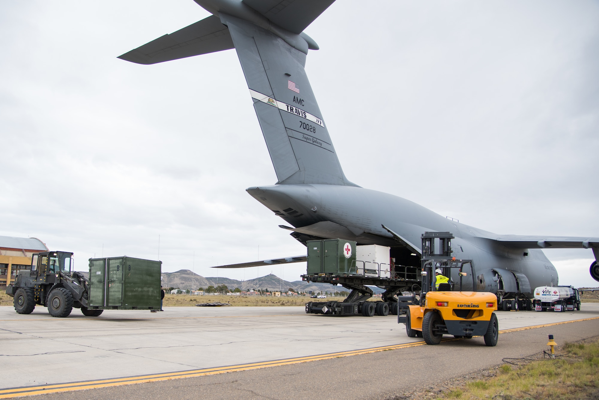 Mobility aircraft deliver equipment and expertise to Argentina