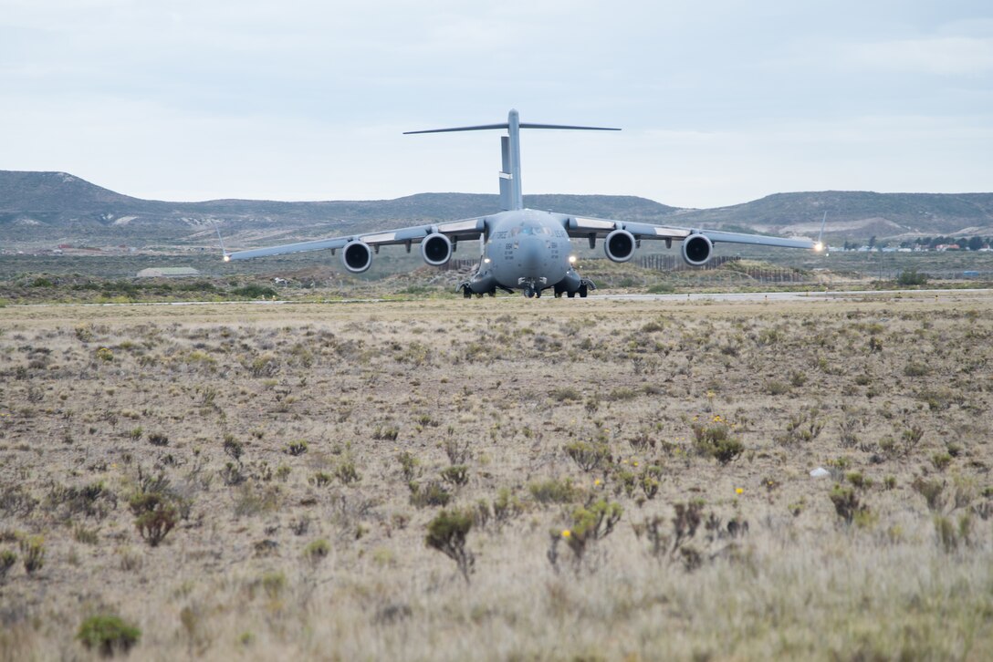 Mobility aircraft deliver equipment and expertise to Argentina