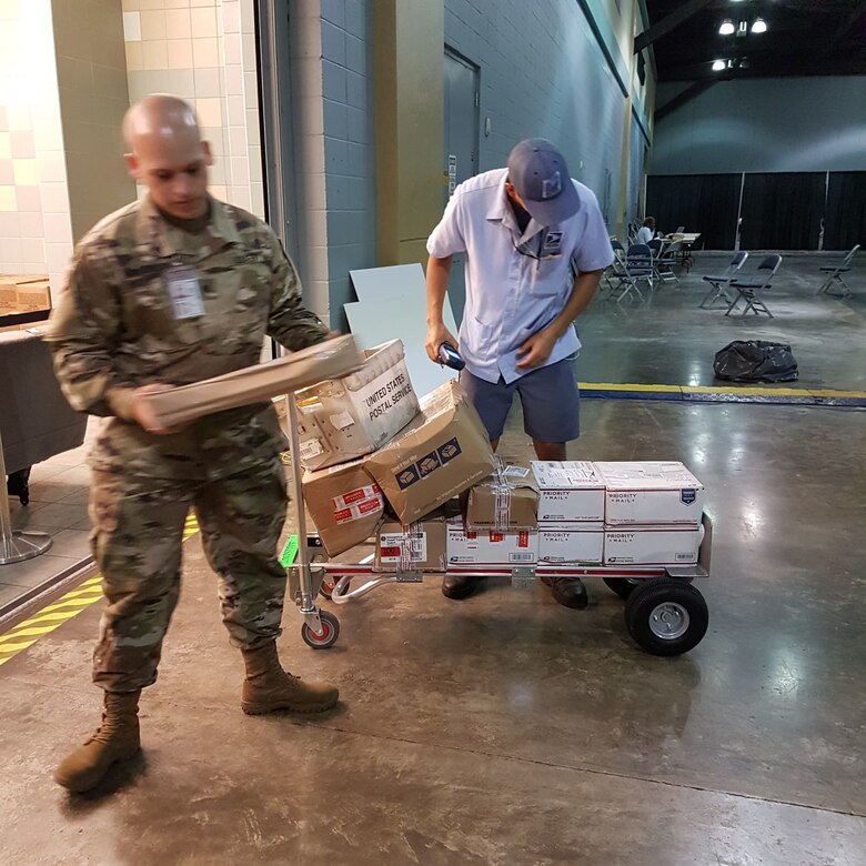 Mail call a morale boost for Army Reserve Soldiers in Puerto Rico > U.S