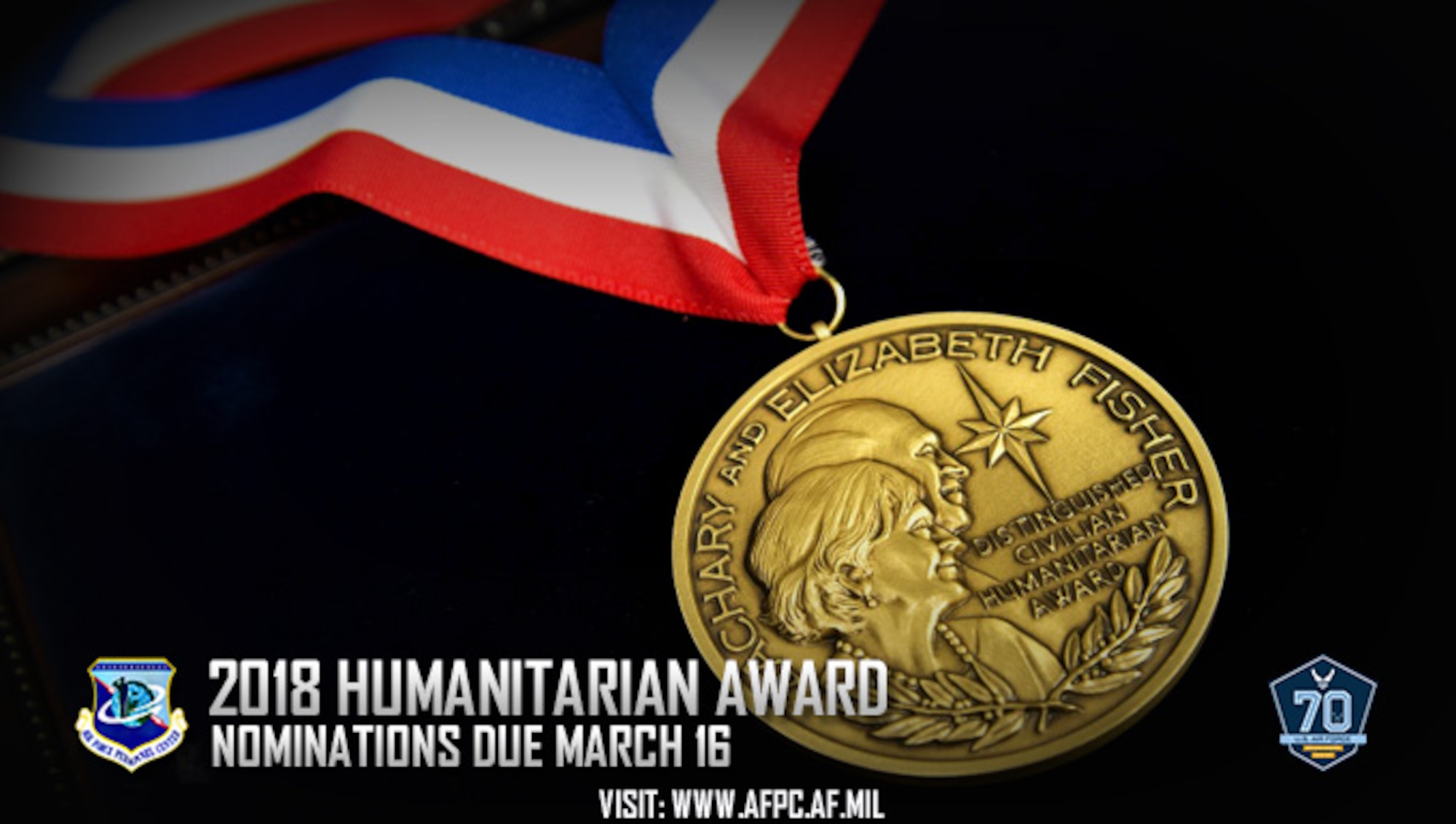 201 humanitarian award; nominations due March 16