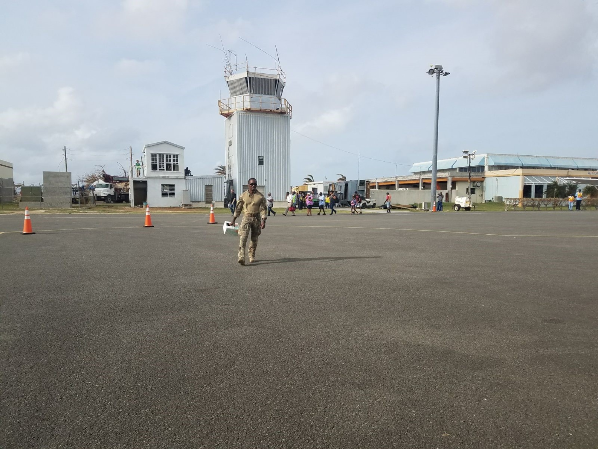 Air Force Special Operations medics delivered care and rebuilt infrastructure after Caribbean hurricanes