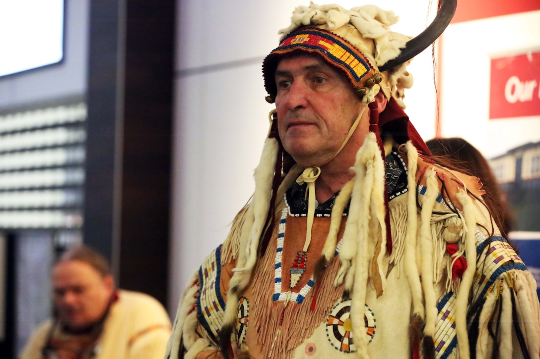 Garrison soldiers celebrates Native American Heritage Month