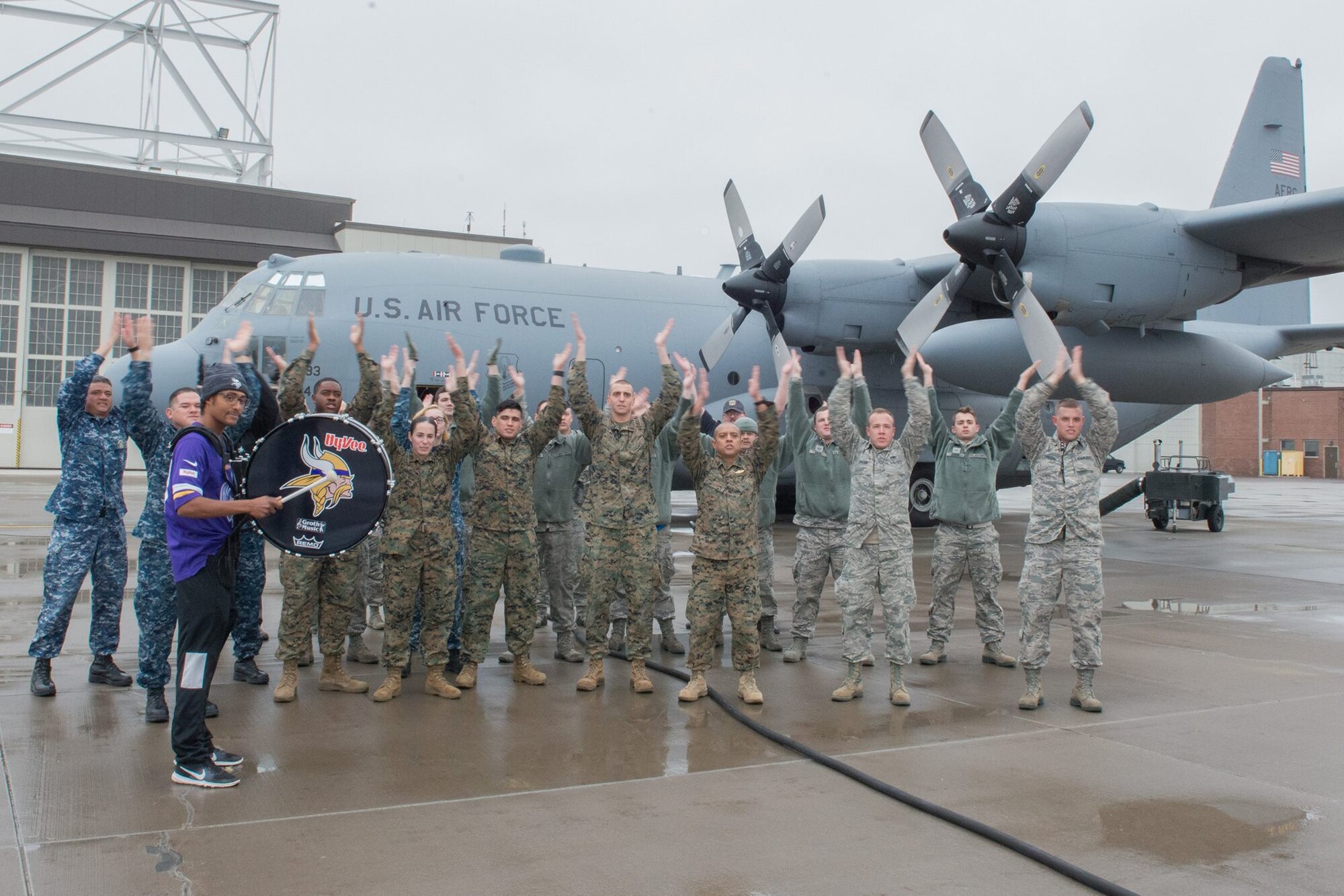 Minnesota Vikings Military Appreciation Game