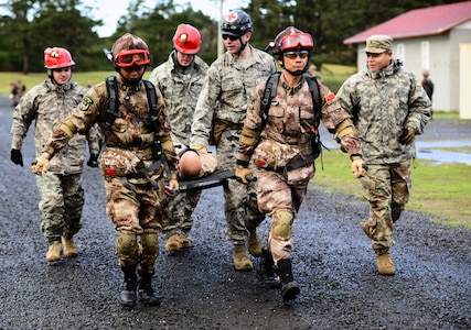 Oregon National Guard trains with Chinese in rescue drill