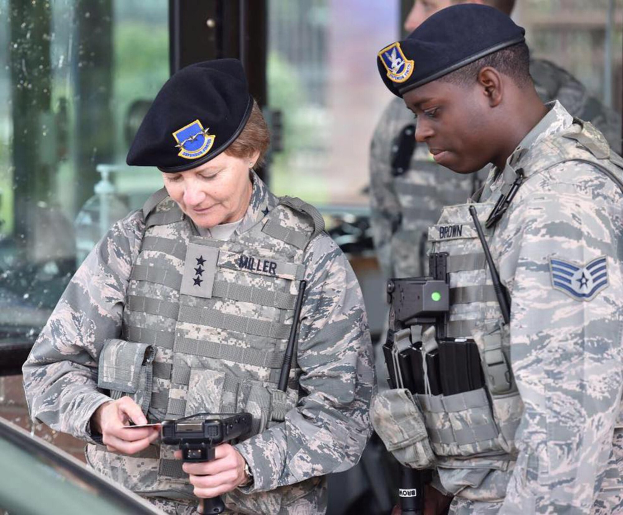 Throughout the year, Lt. Gen. Maryanne Miller, Air Force Reserve Command commander, and Chief Master Sgt. Ericka Kelly, AFRC command chief master sergeant, have traveled to numerous locations throughout the country and had the opportunity to visit with hundreds of Reserve Citizen Airmen and their families.