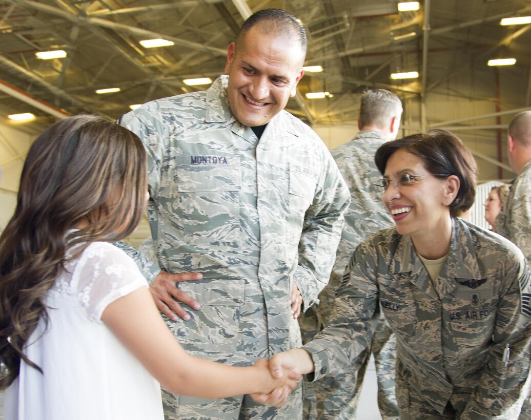 Throughout the year, Lt. Gen. Maryanne Miller, Air Force Reserve Command commander, and Chief Master Sgt. Ericka Kelly, AFRC command chief master sergeant, have traveled to numerous locations throughout the country and had the opportunity to visit with hundreds of Reserve Citizen Airmen and their families.