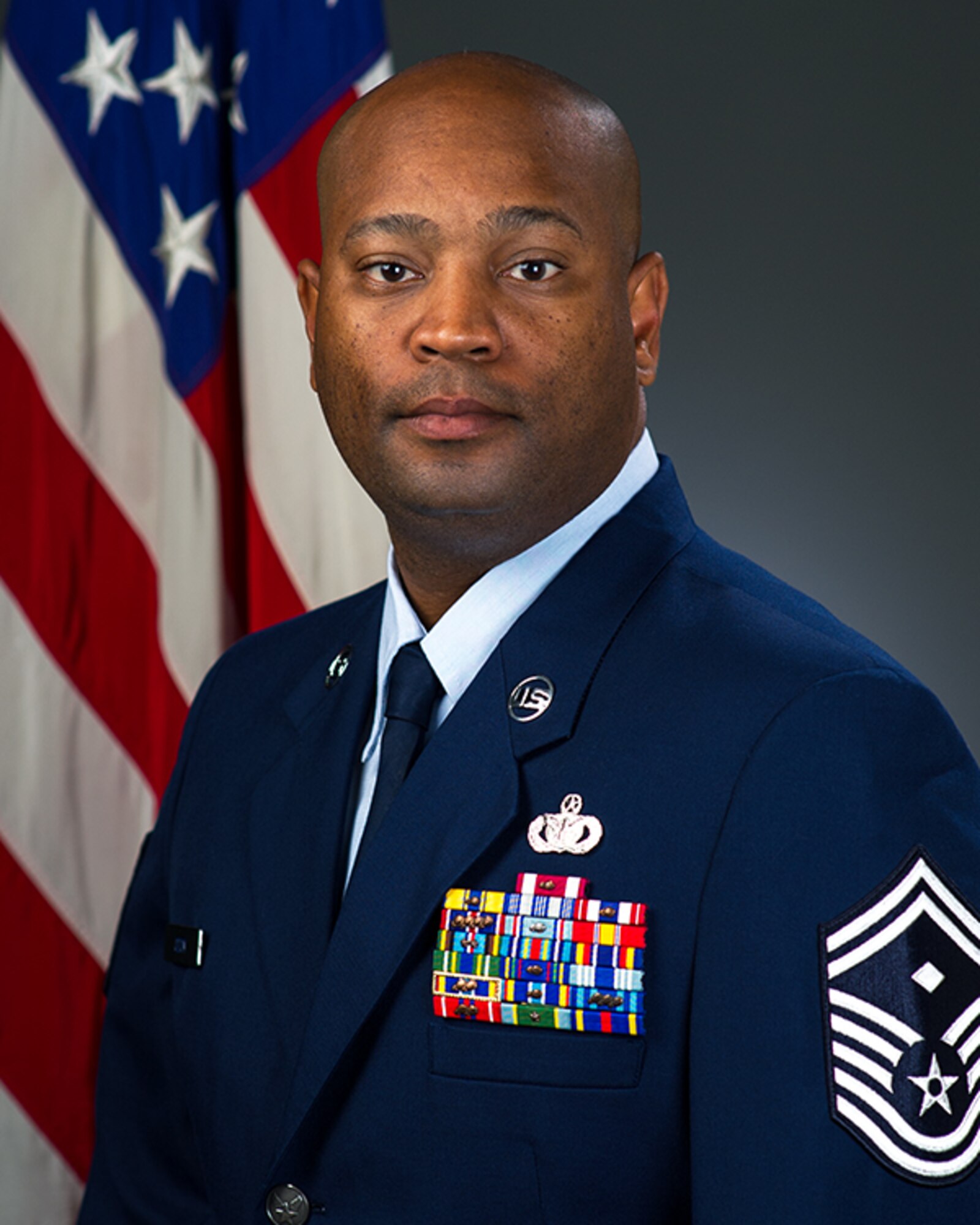 Senior Master Sgt. Patrick A. Odom, Jr., official photo, U.S. Air Force
