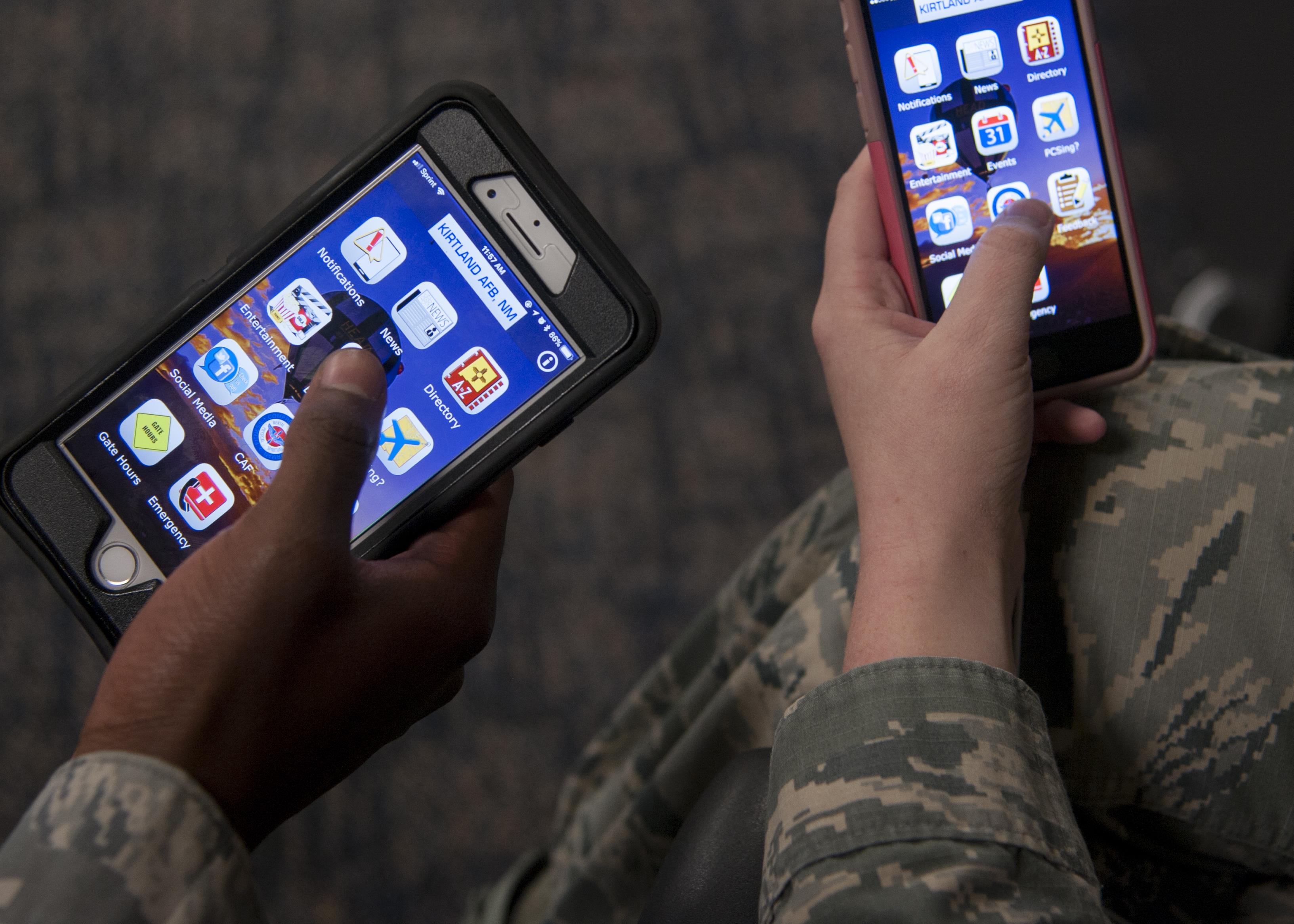 Kirtland App provides real time updates > Kirtland Air Force Base