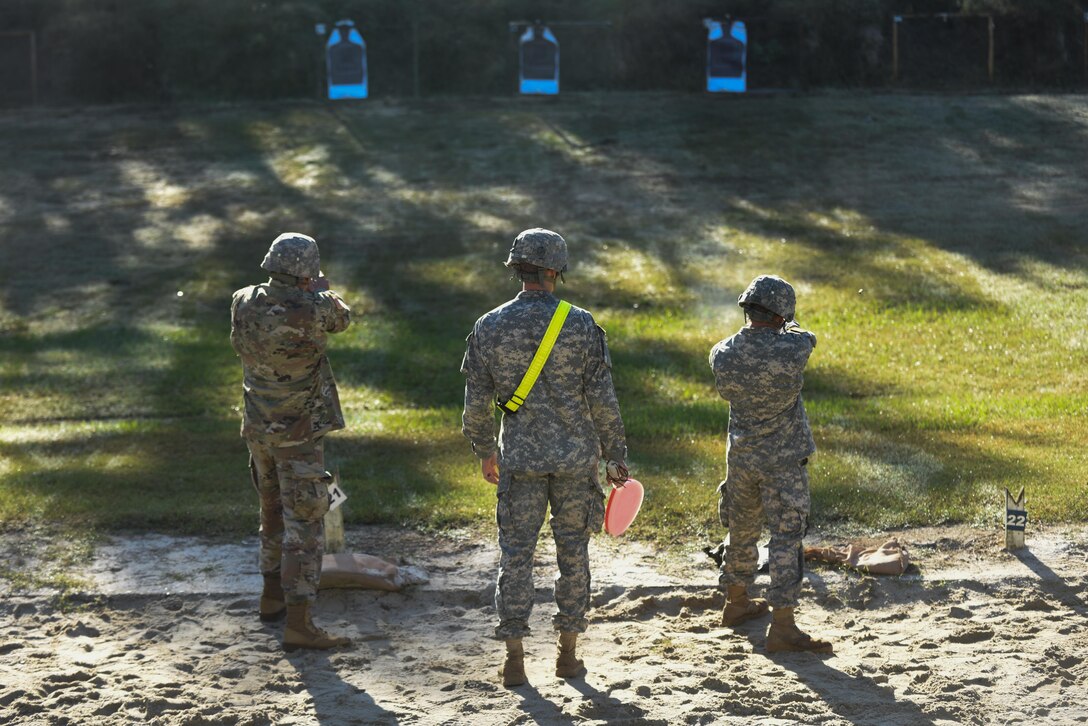 U.S. Air Force Airmen and U.S. Army Soldiers competed to earn the prestigious German Armed Forces Proficiency Badge at Joint Base Langley-Eustis, Va., Oct. 16-20, 2017.