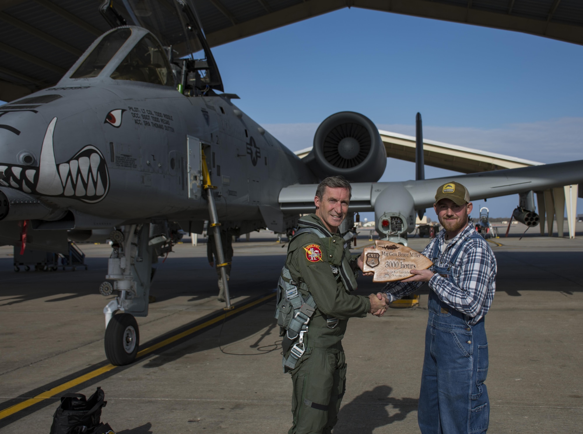 Maj. Gen. Ronald 'Bruce' Miller clocks 3,000 hours in A-10