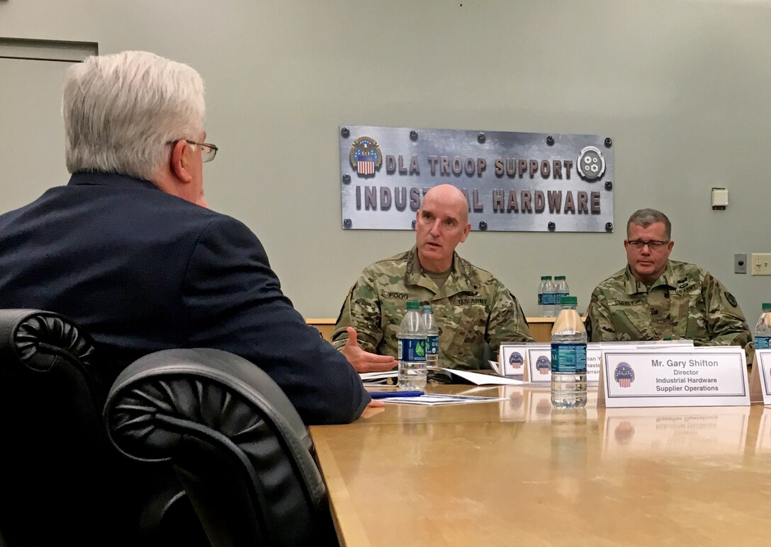 Army’s 54th Quartermaster General visits DLA Troop Support
