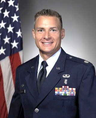 Lieutenant Colonel Christian L Lyons Air Force Medical Service Display