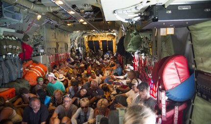 NY Air Guard evacuated hundreds of U.S. citizens