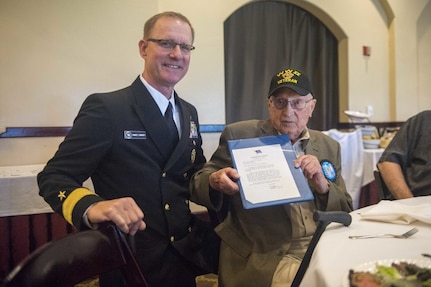 World War II Veteran Celebrates 100th Birthday