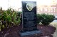 A Purple Heart memorial monument is presented during the Purple Heart memorial dedication ceremony Nov. 29, 2017, at the Wayne County Veteran’s Memorial, Goldsboro, North Carolina.