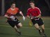 Intramural football action
