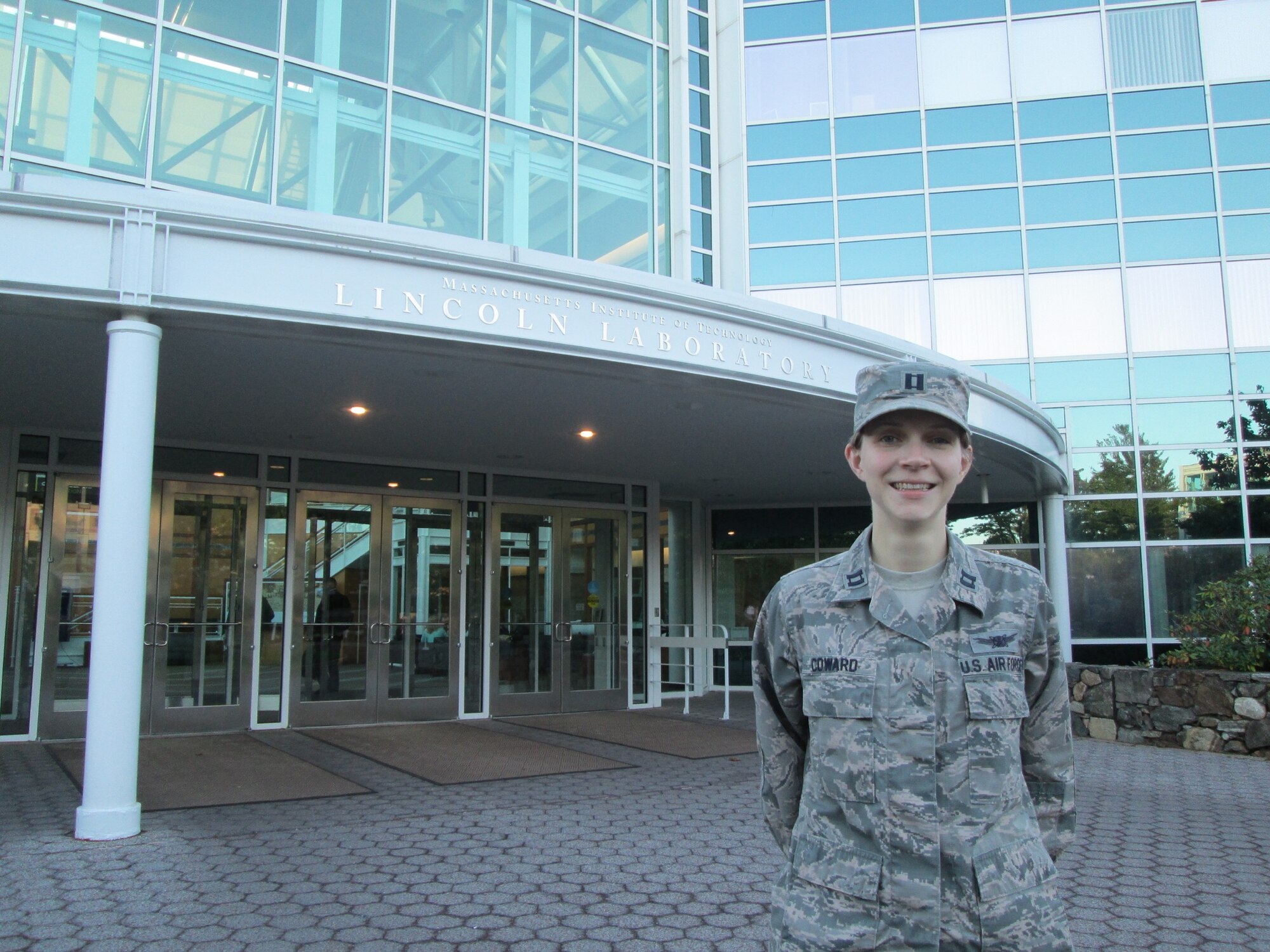 Space Tactics Intern attending MIT LL