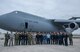 The students also visited the fabrication and propulsion shop before touring a C-5M Super Galaxy aircraft.