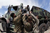 The 26th MEU is supporting Federal Emergency Management Agency, the lead federal agency, in helping those affected by Hurricane Maria to minimize suffering and is one component of the overall whole-of-government response effort.