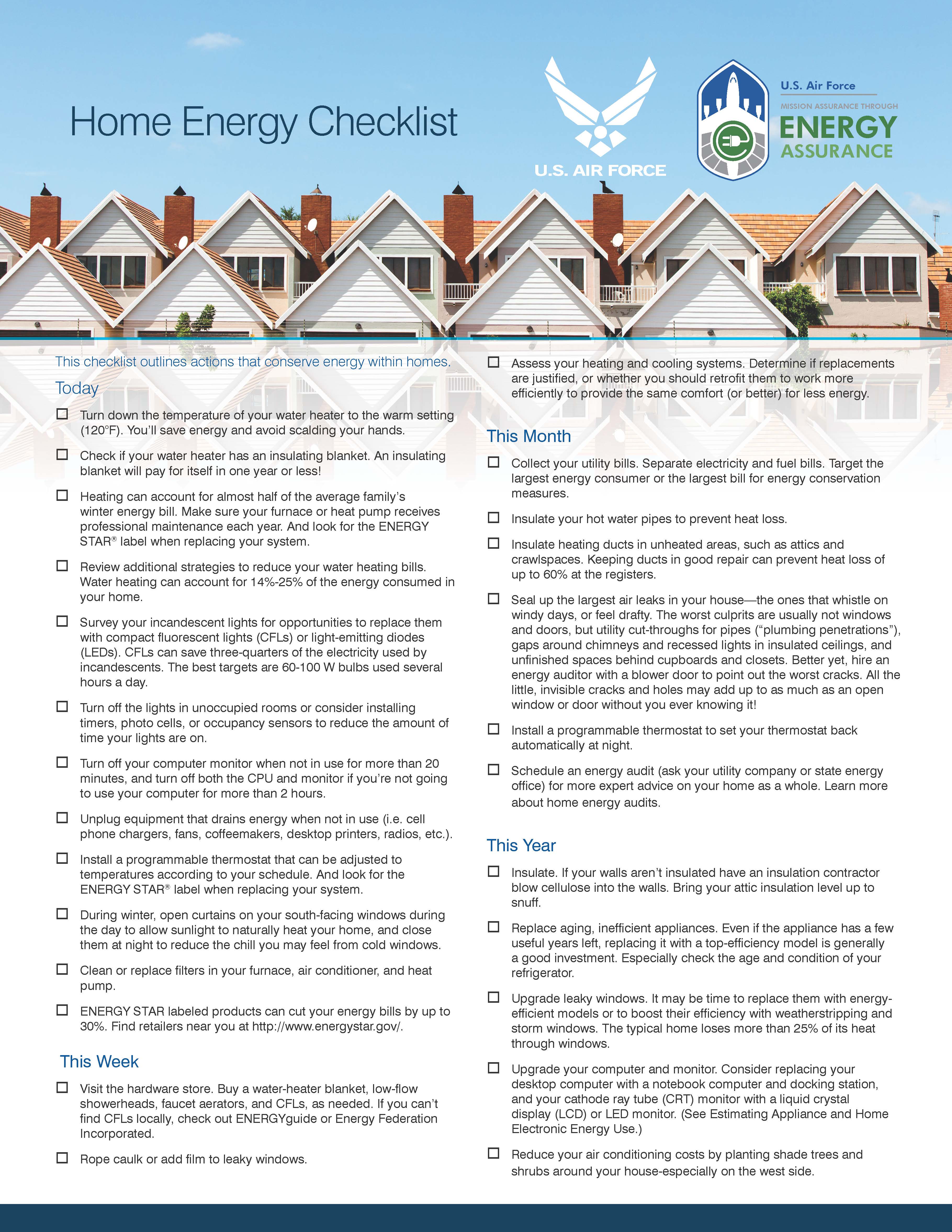 Energy Action Month Home Energy Checklist > Space Base Delta 1