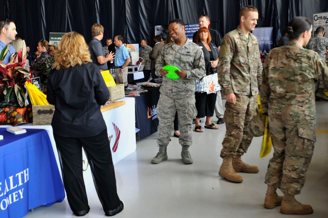 The picnic, hosted by the Sumter Chamber of Commerce, was free for all active duty service members and Department of Defense employees at Shaw.