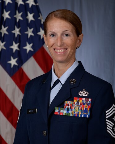 Chief Master Sgt. Jennifer Kersey.