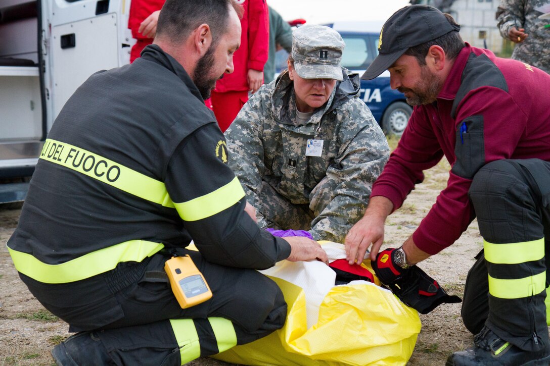 7th MSC soldiers join international partners in NATO EADRCC’s disaster relief exercise