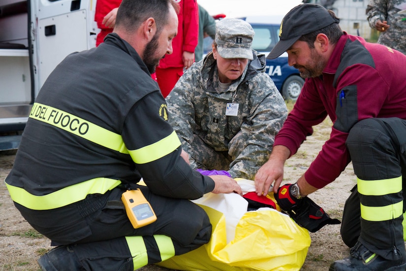 7th MSC soldiers join international partners in NATO EADRCC’s disaster relief exercise