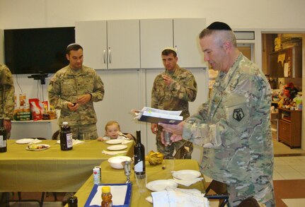 7th MSC Chaplain Hosts Jewish New Year in Vicenza