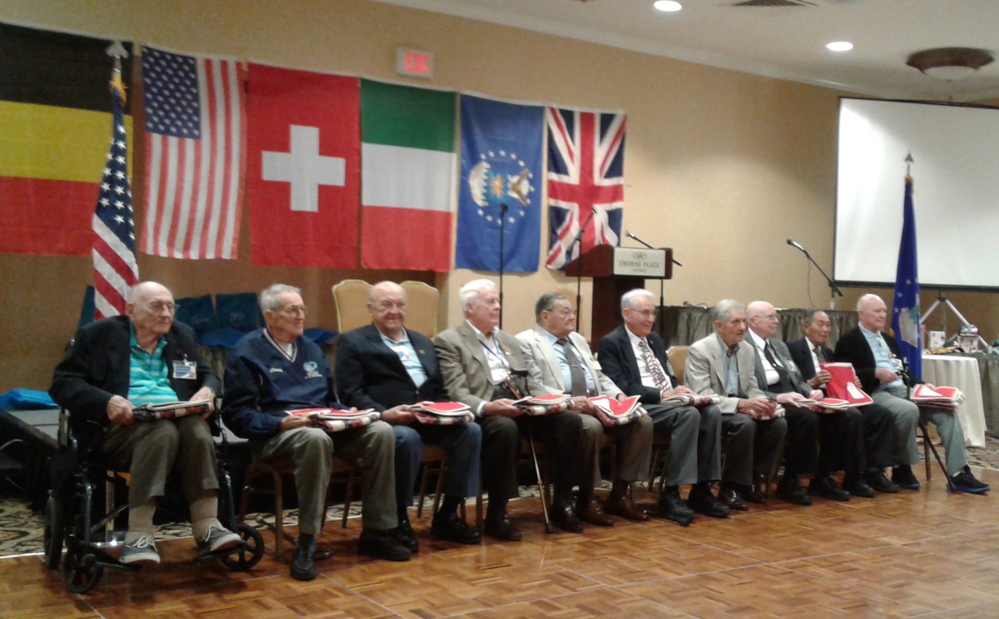 Members of the 388th Bomb Group attend the 68th annual reunion in San Diego