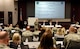 Gen. Carlton D. Everhart II, Air Mobility Command commander discusses the importance of civic leaders in the community to commanders during AMC's fall Phoenix Rally Sept. 27 at Scott Air Force Base, Ill.