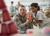 More than 470 kids participated in Operation Hero. The event was set up to show them the process their parents go through before they leave home.